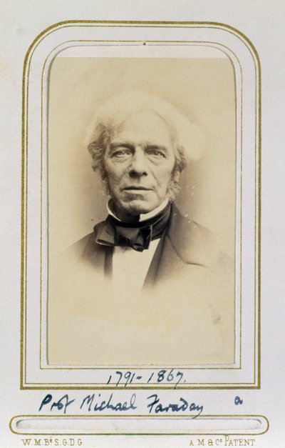 Portrait of Michael Faraday by J.C. Watkins